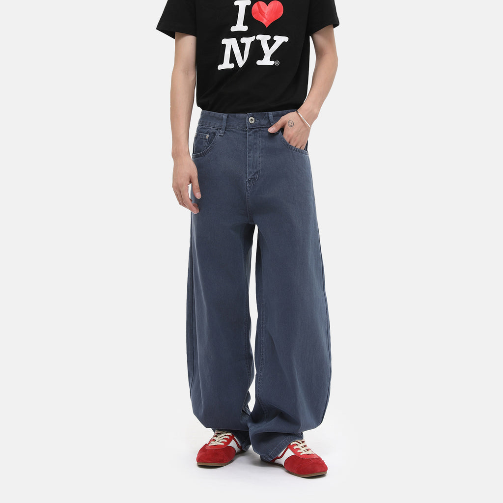 MTLCLOTHES Versatile Drape Floor Wash Jeans