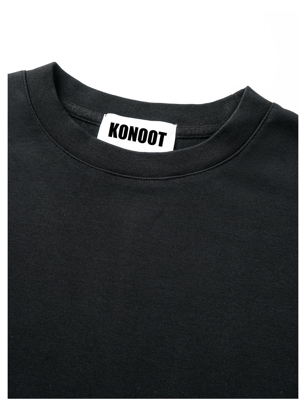 [KONOOT] Neckline Boxy Fit * 280G heavy small neckline Tee
