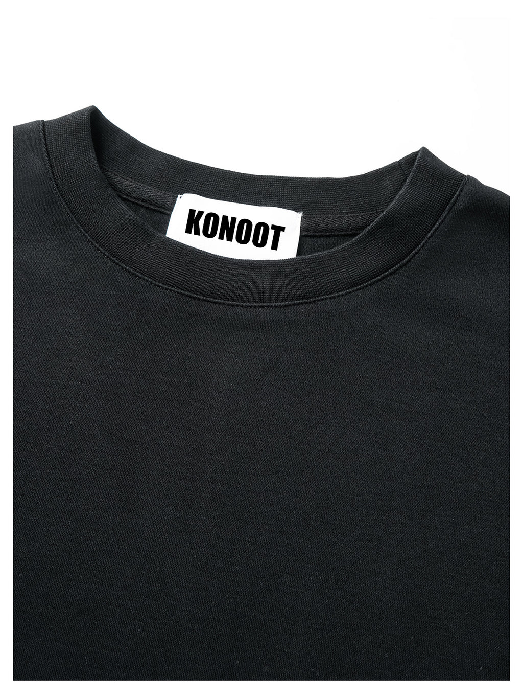 [KONOOT] Neckline Boxy Fit * 280G heavy small neckline Tee