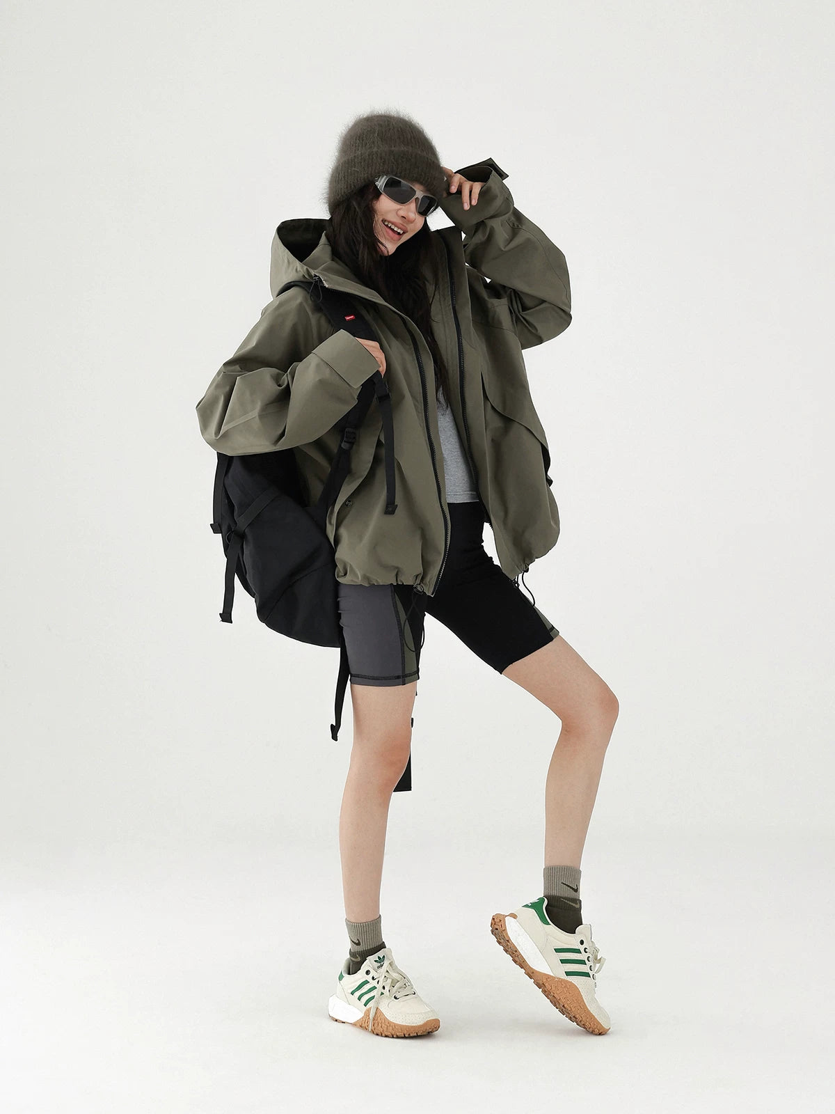 Acestudios Fleece Hooded Tooling Jacket