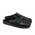 JCAESAR Pleated Leather Versatile Slippers