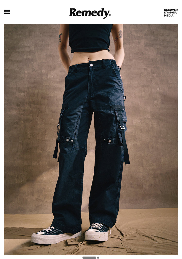 Remedy straight multi-pocket Pants
