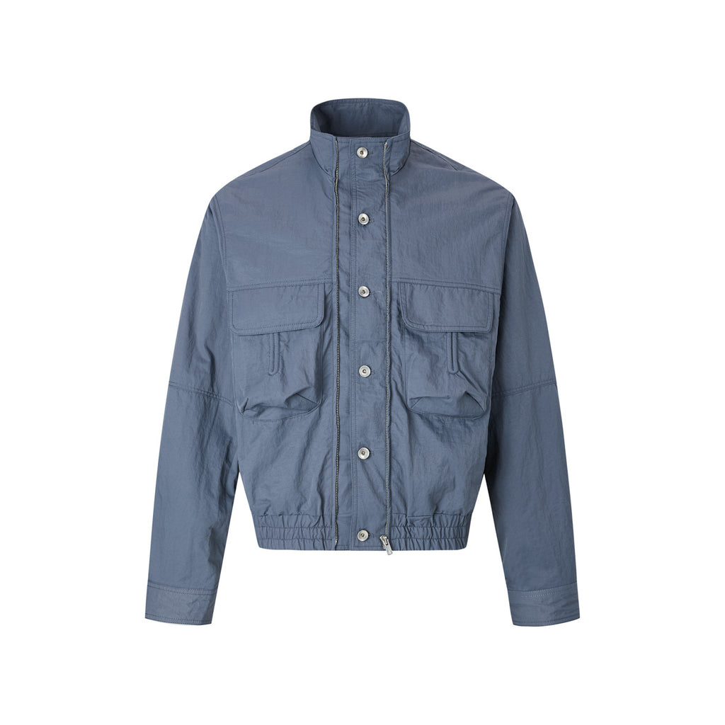 EME Vintage Tooling Stand-up Button-down Jacket
