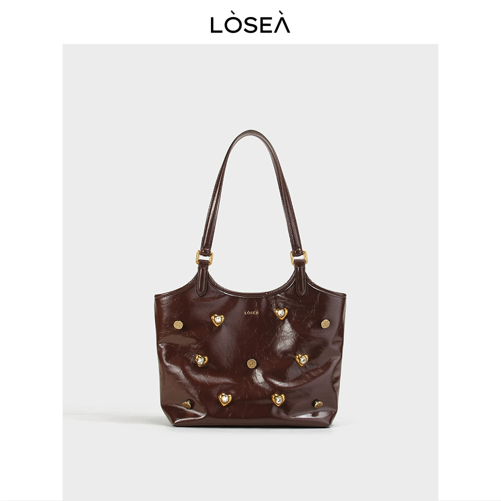 LOSEA Simple and Versatile Large-capacity Tote Bag