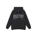 DICETINY Back Logo Three-dimensional Printing Hooded Sweater