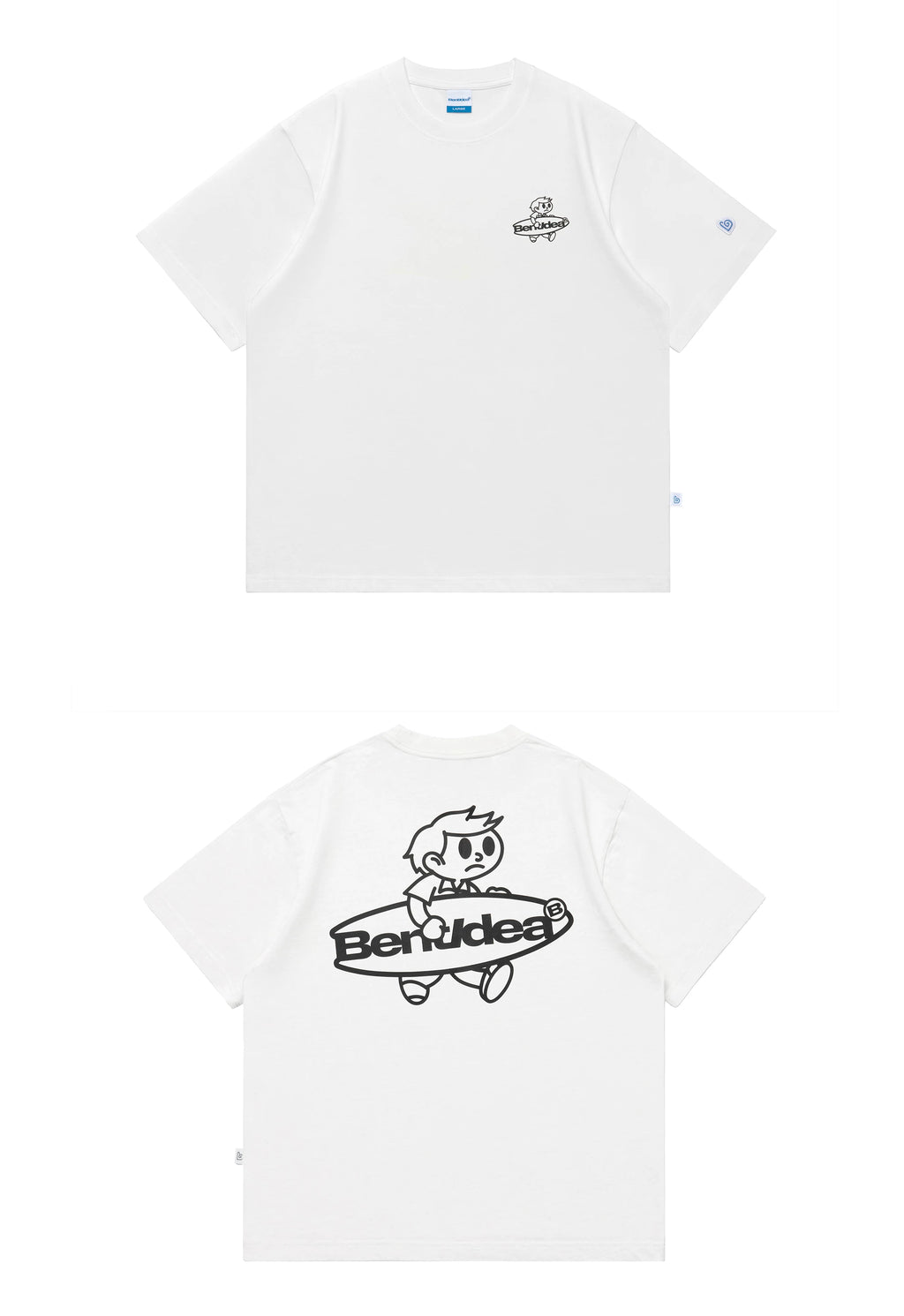 BENT IDEA Fun Print Casual Tee