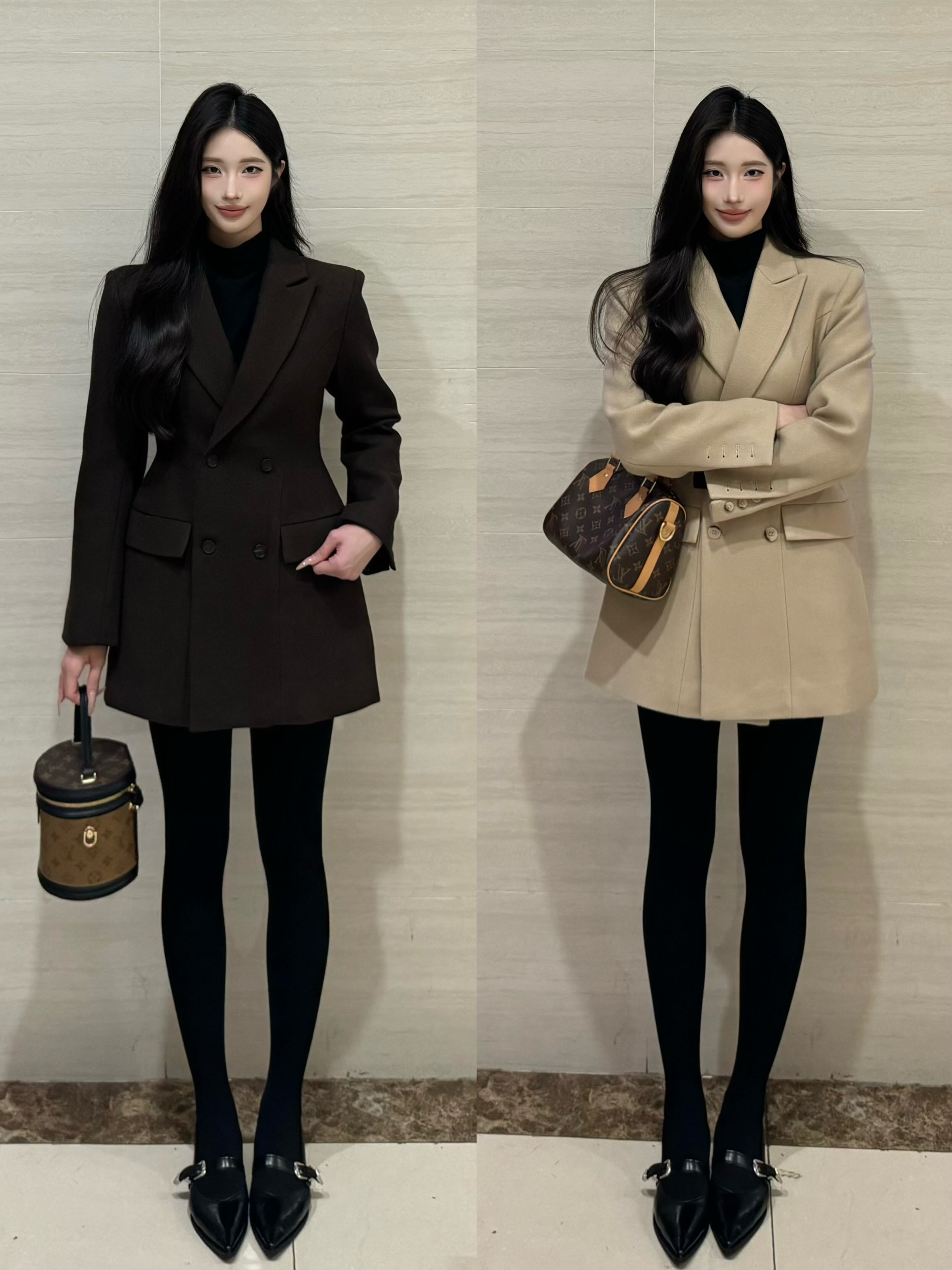 PANPANSTUDIO Minimalist Winter Woolen Slim-fitting and Thin Jacket