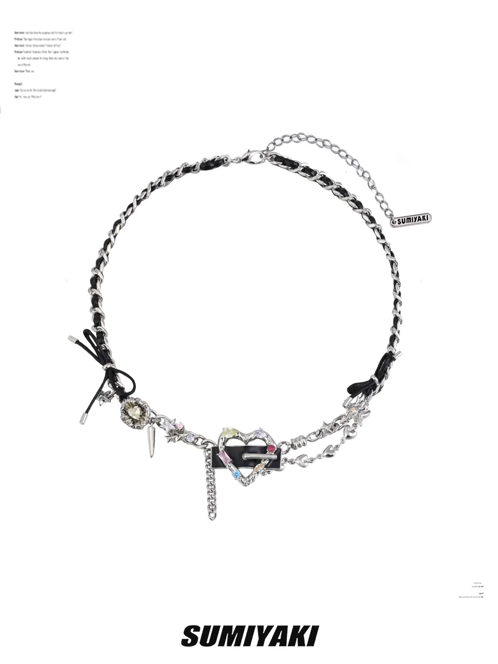SUMIYAKI Sweet Cool Babes Collarbone Chain