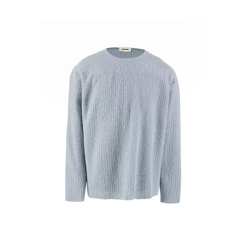 FOYEEN Autumn Plush Multi-Color Cleanfit Casual Long Sleeve