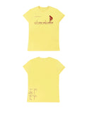 CHAI Horse Mark Printing Bright Slim Tee