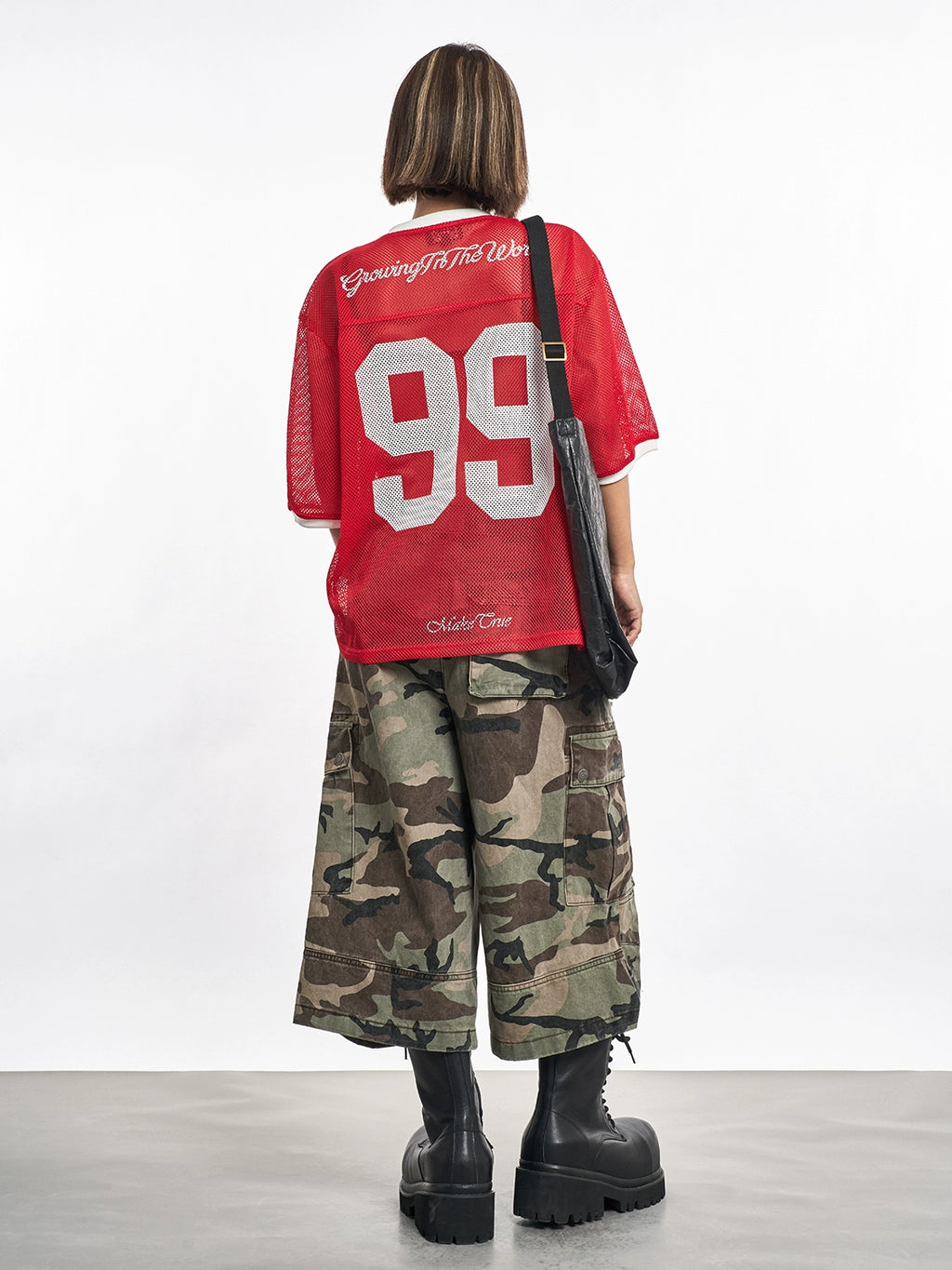MT99 Cool V-neck Stacked Inside Jersey