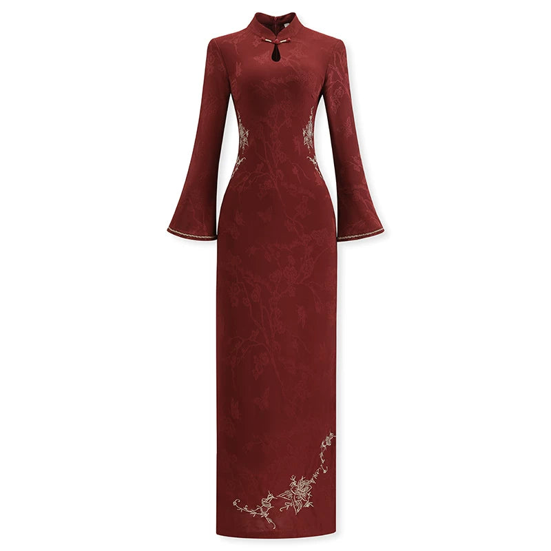 ZIHE Haute Couture Embroidered Dress