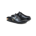 LIVINGTOWN Versatile One-pedal Half-drag Leather Shoes