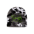 71AN Embroidery Camouflage Knitted Wool Hat