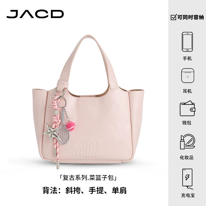 JACD Shoulder Crossbody Handbag Bucket Bag