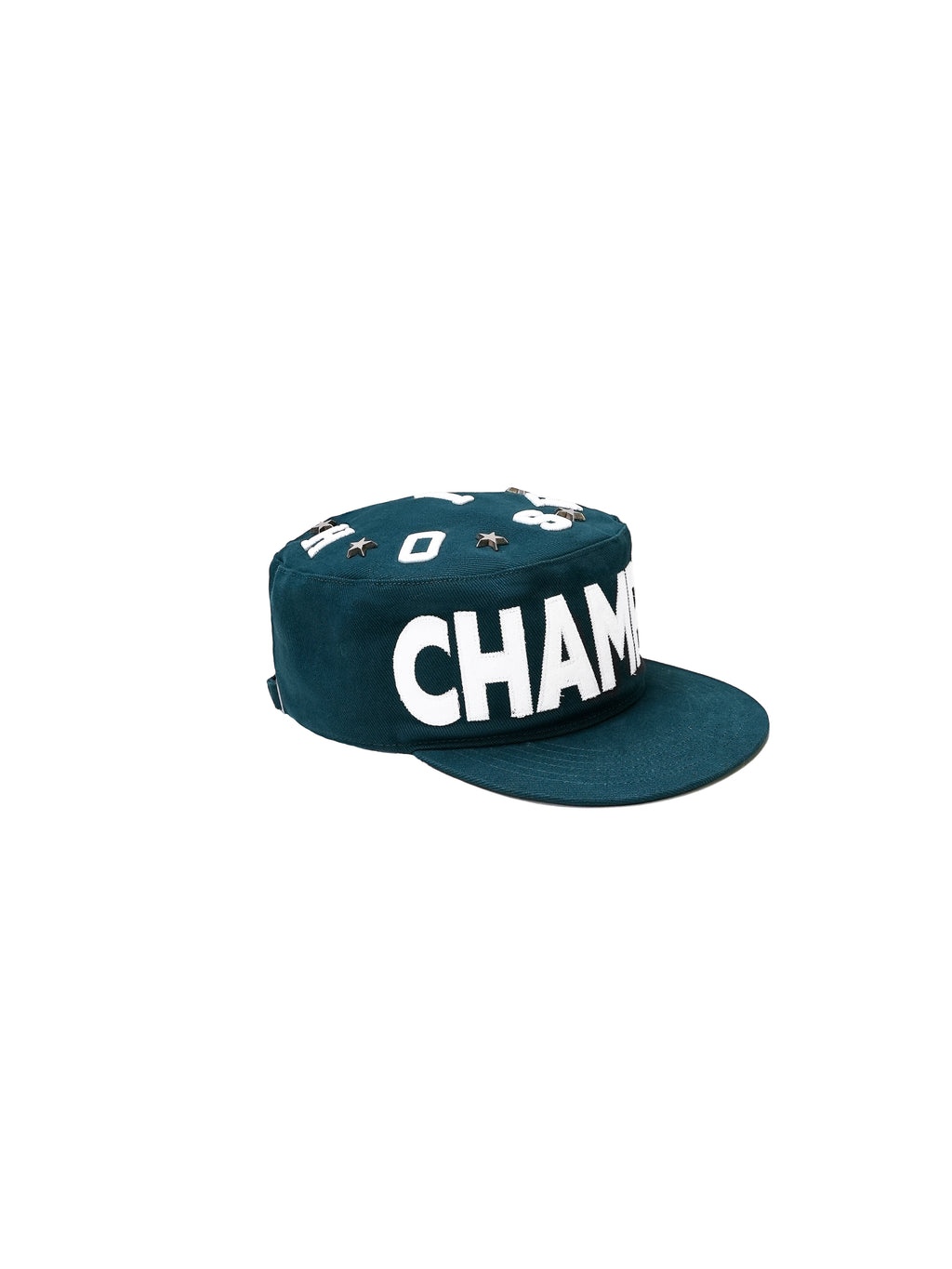 LIBERAFIT Star Rivet Patch Embroidered Flat-brimmed Hat