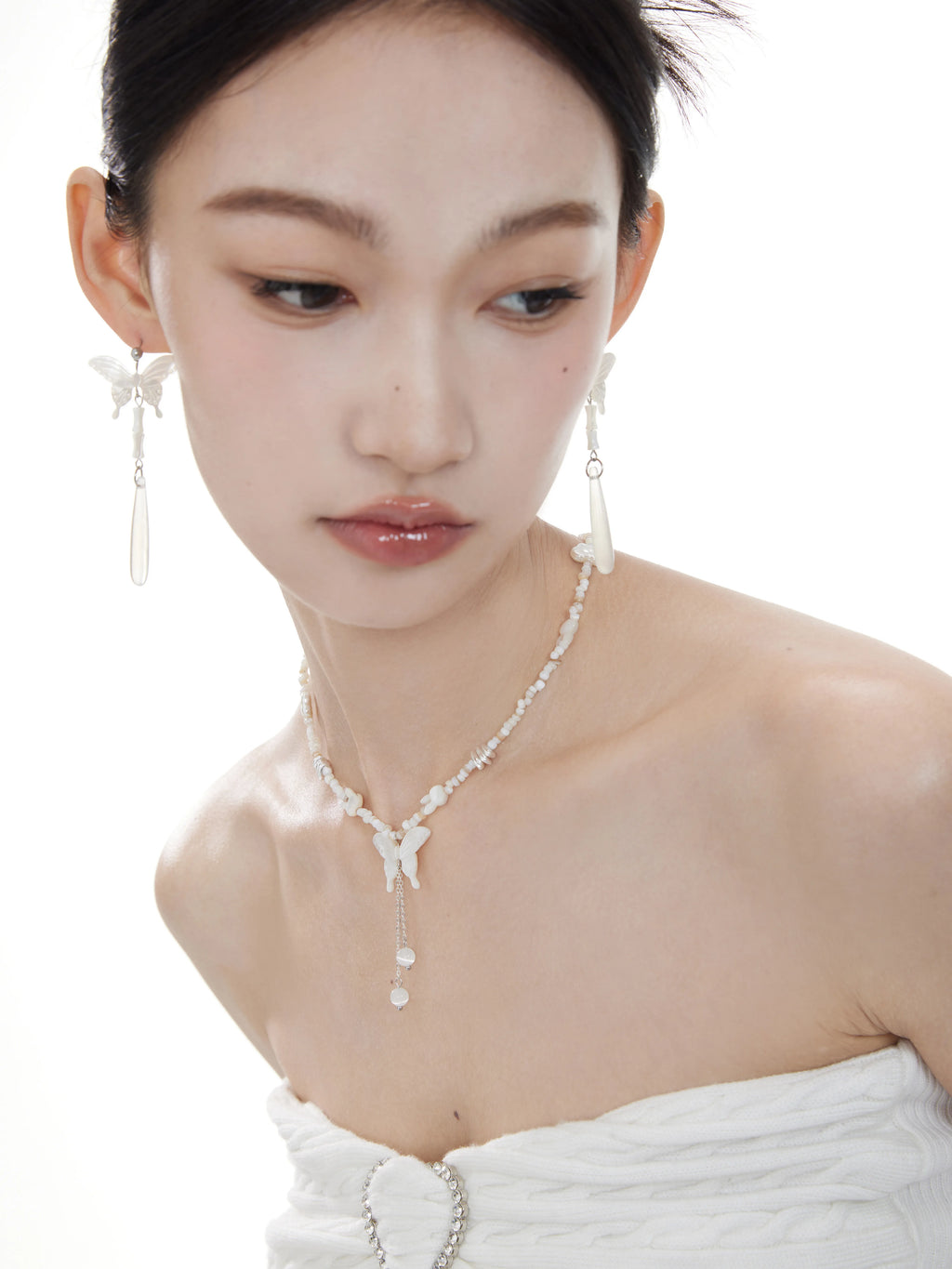 NO SOLUTION Premium Butterfly Earrings