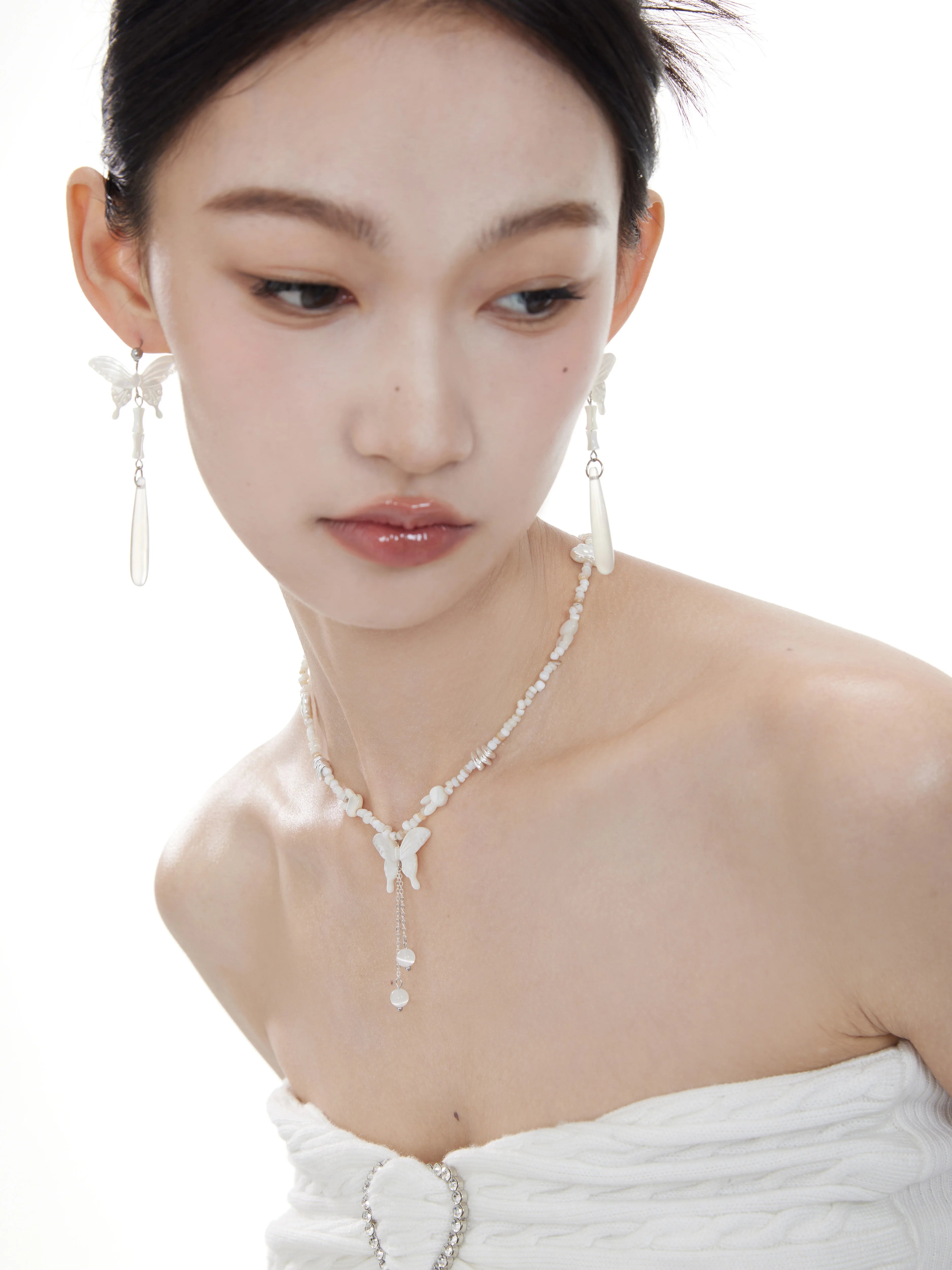 NO SOLUTION Premium Butterfly Earrings