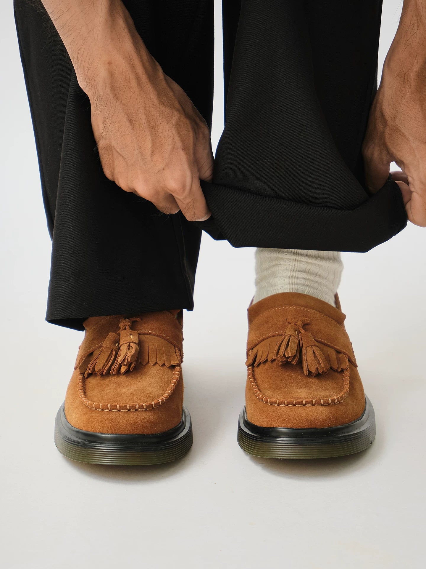 LIVINGTOWN Retro Casual Leather Shoes