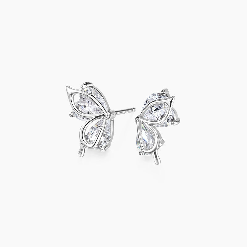 KADER Simple Butterfly Stud Earrings