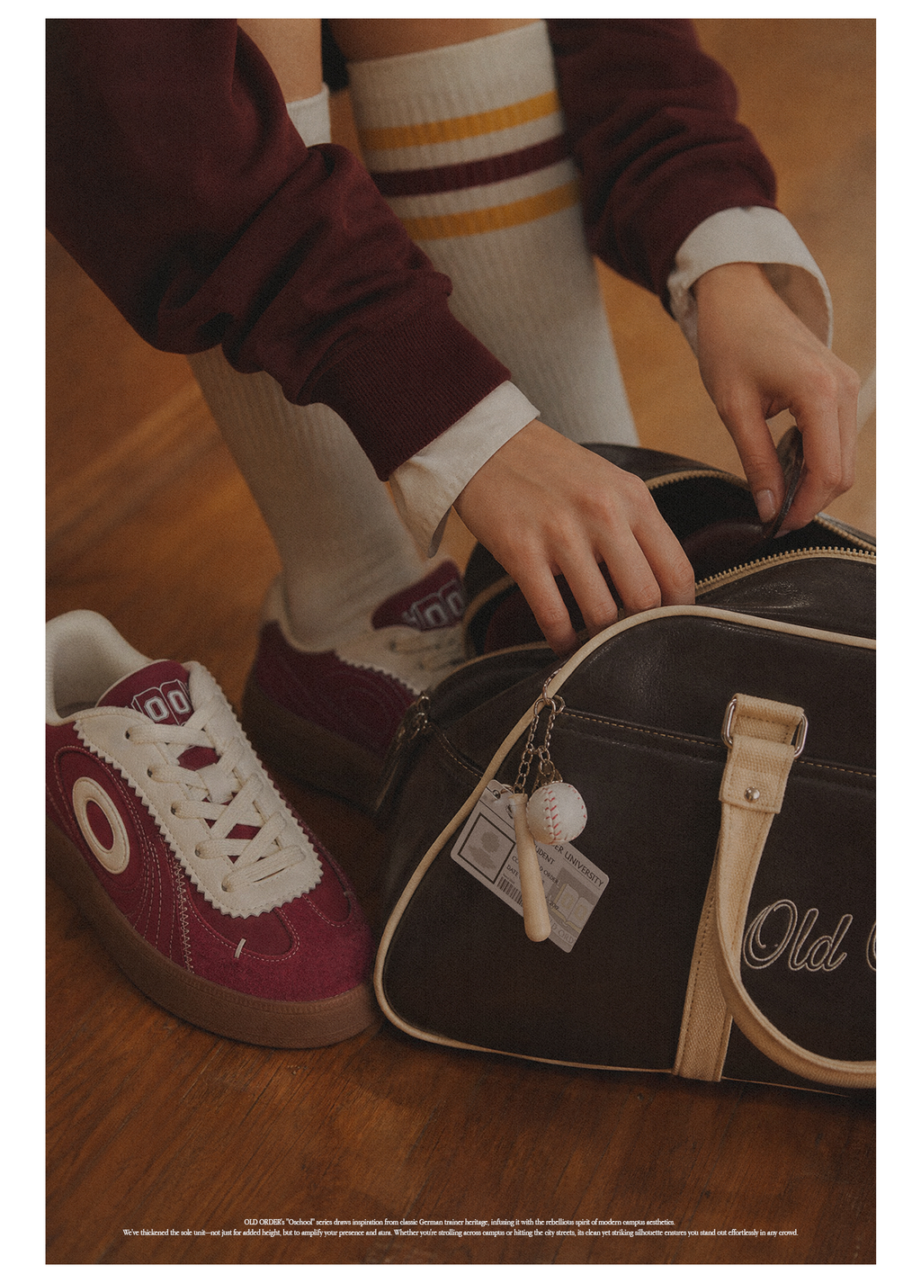 OLDORDER Retro Breathable Height-increasing Casual Shoes
