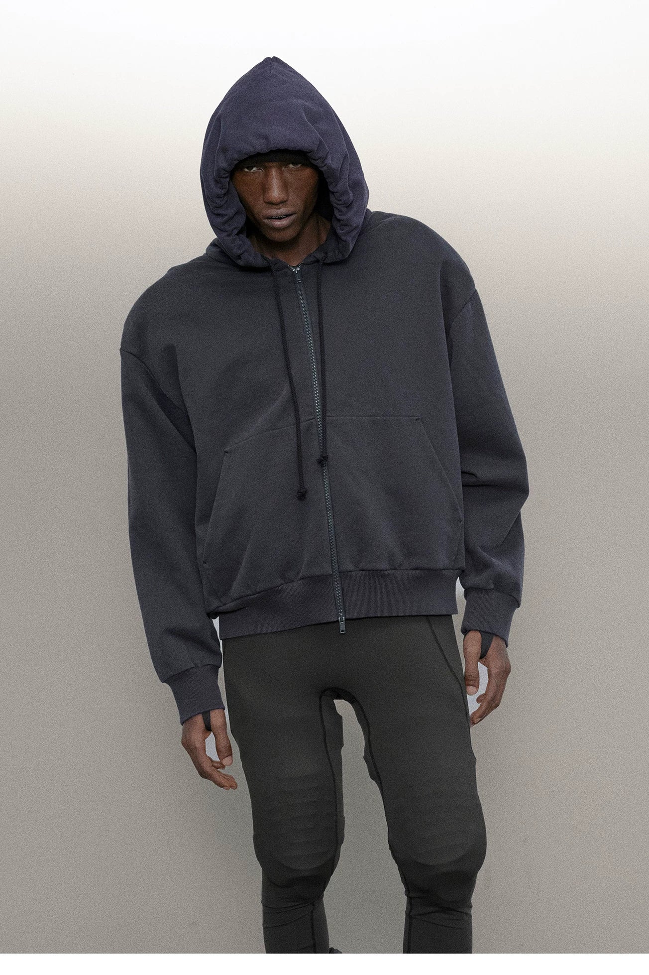 Terrawear Retro Wide Hooded Sweater