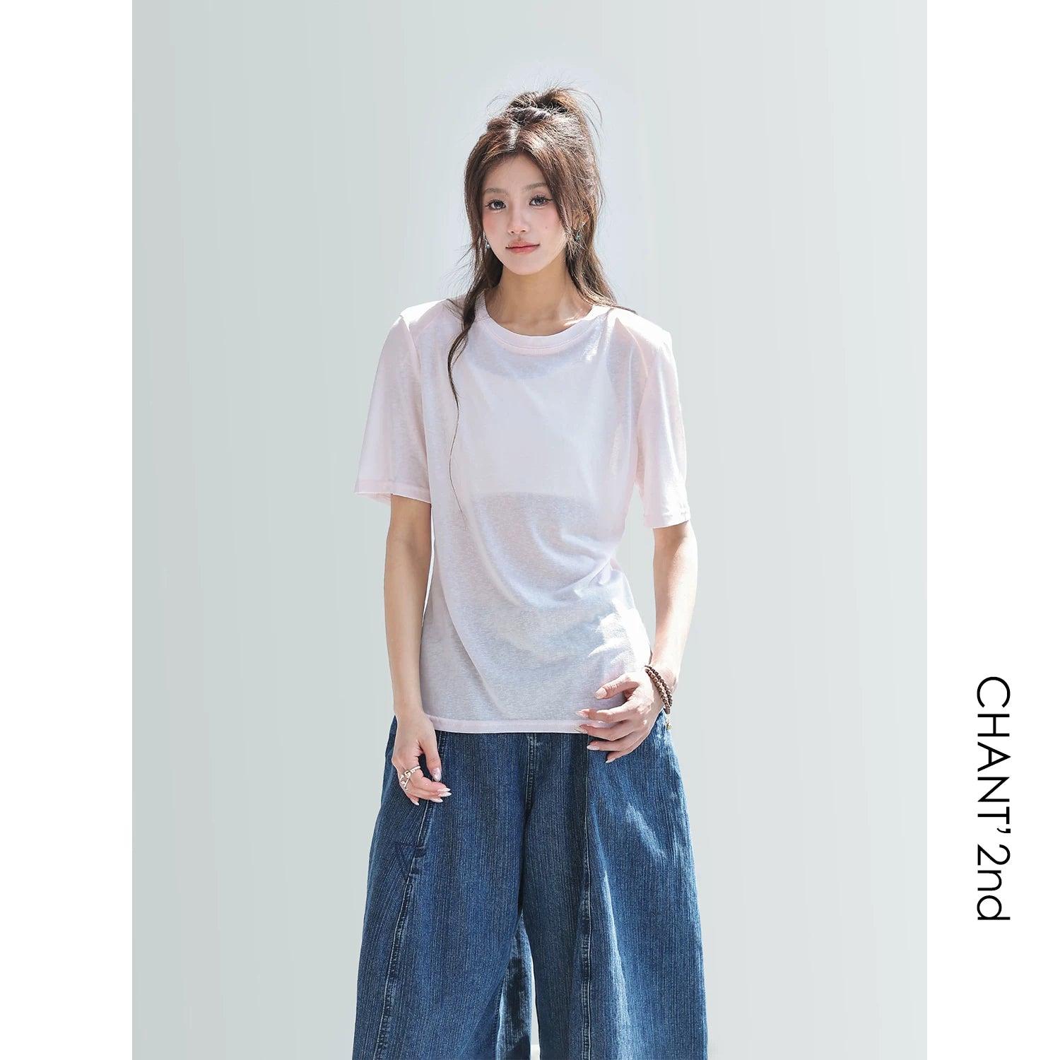 CHANT2nd Thin Breathable Casual Tee