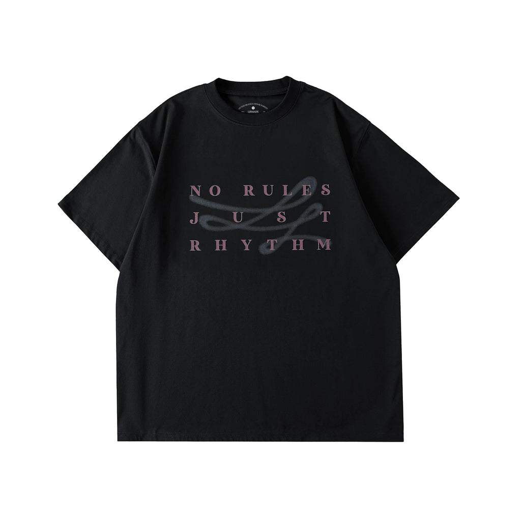 LR Cool Unreal Line Print Tee