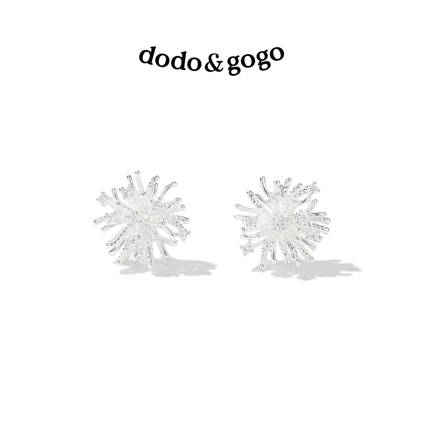 DODOGOGO Fireworks Light Luxury High-end Earrings