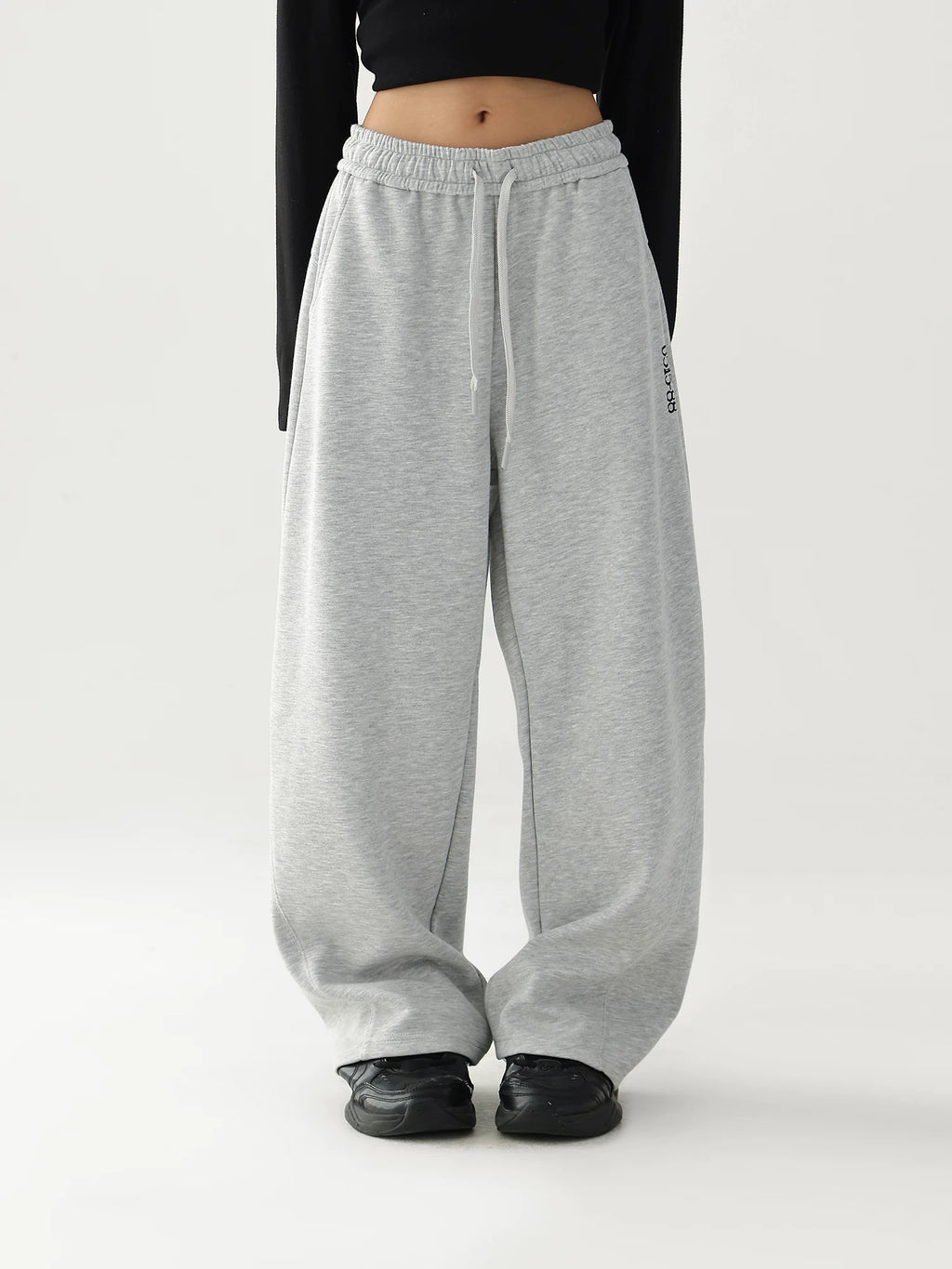 AceStudios Casual Letter Print Drawstring Sweatpants