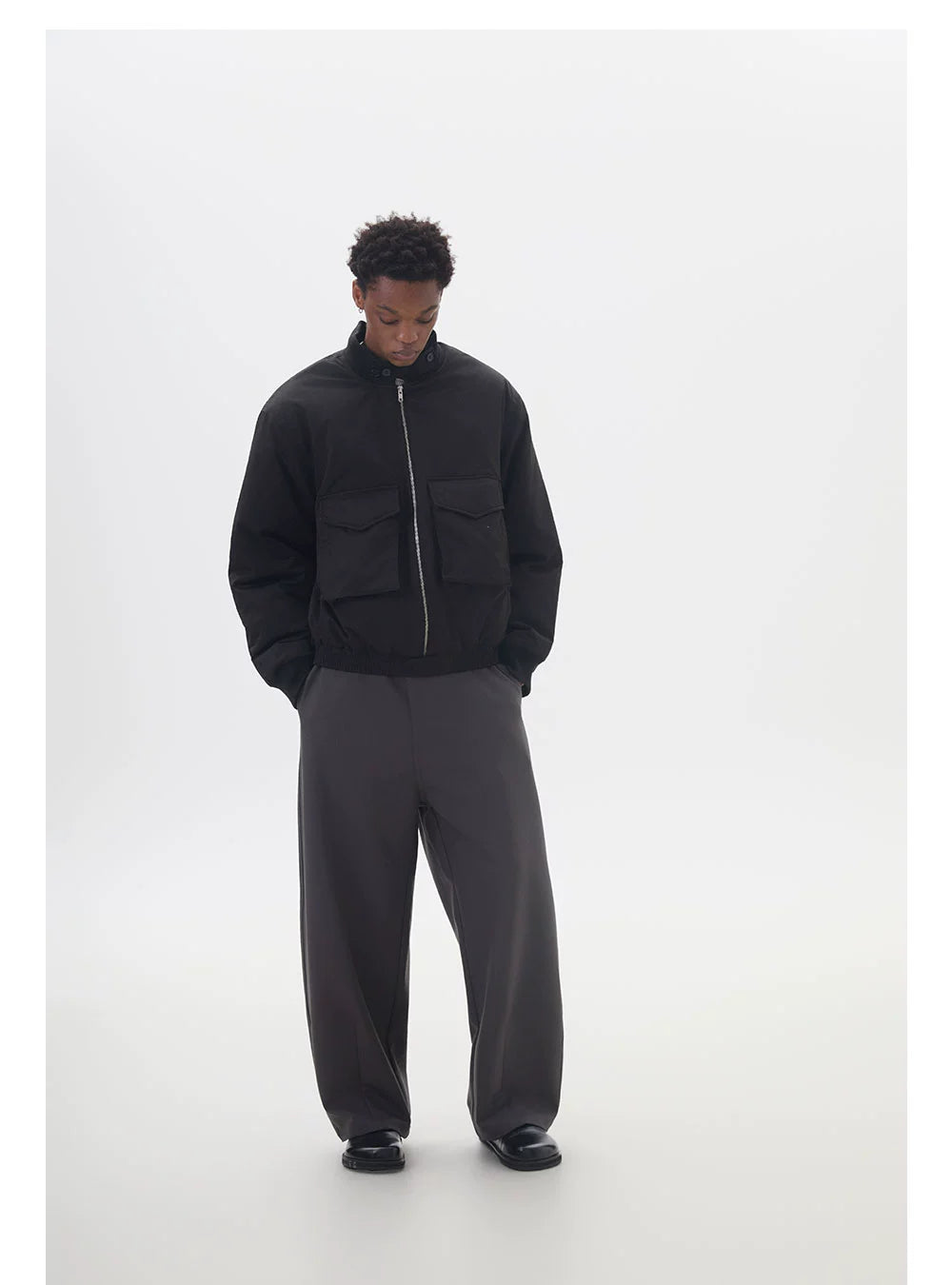 Anniehall Vintage Anti-Wrinkle Casual Pants