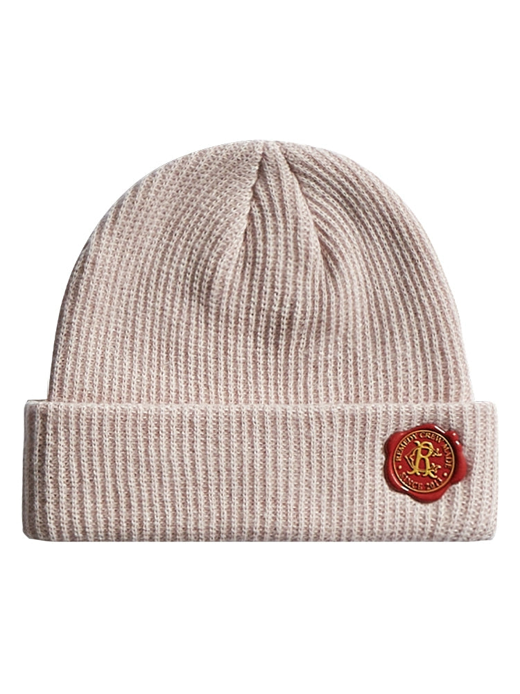 Remedy Badge Guochao wool hat