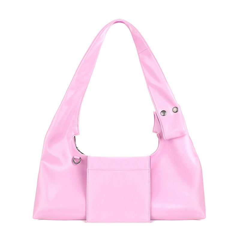 JANDRESS Rivet Shoulder Armpit Messenger Bag