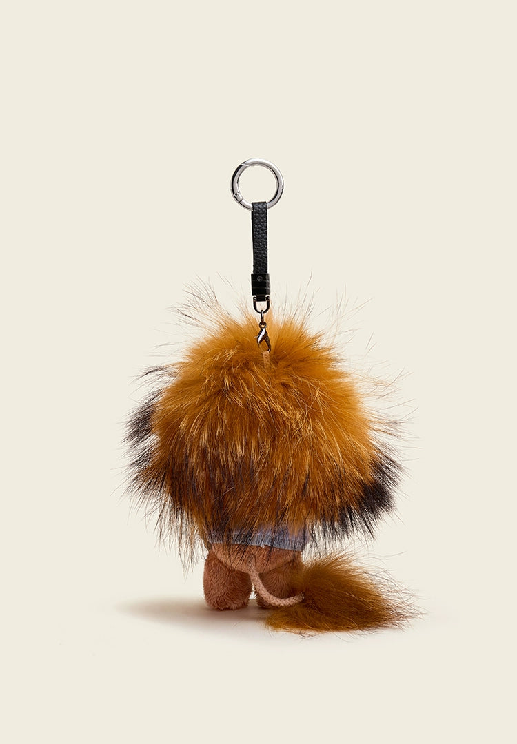 HAVEROSE Creative Plush Lion Doll Bag Pendant