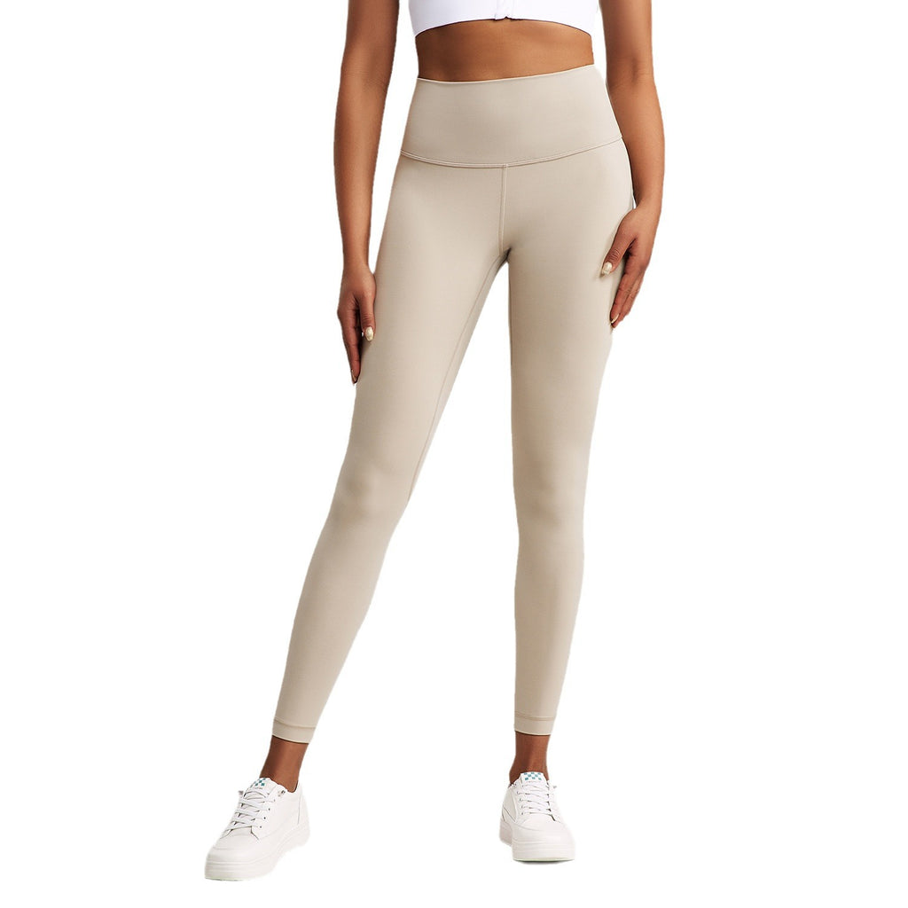 Athena Lulu Naked Ground Sports High Waist Hip Tights