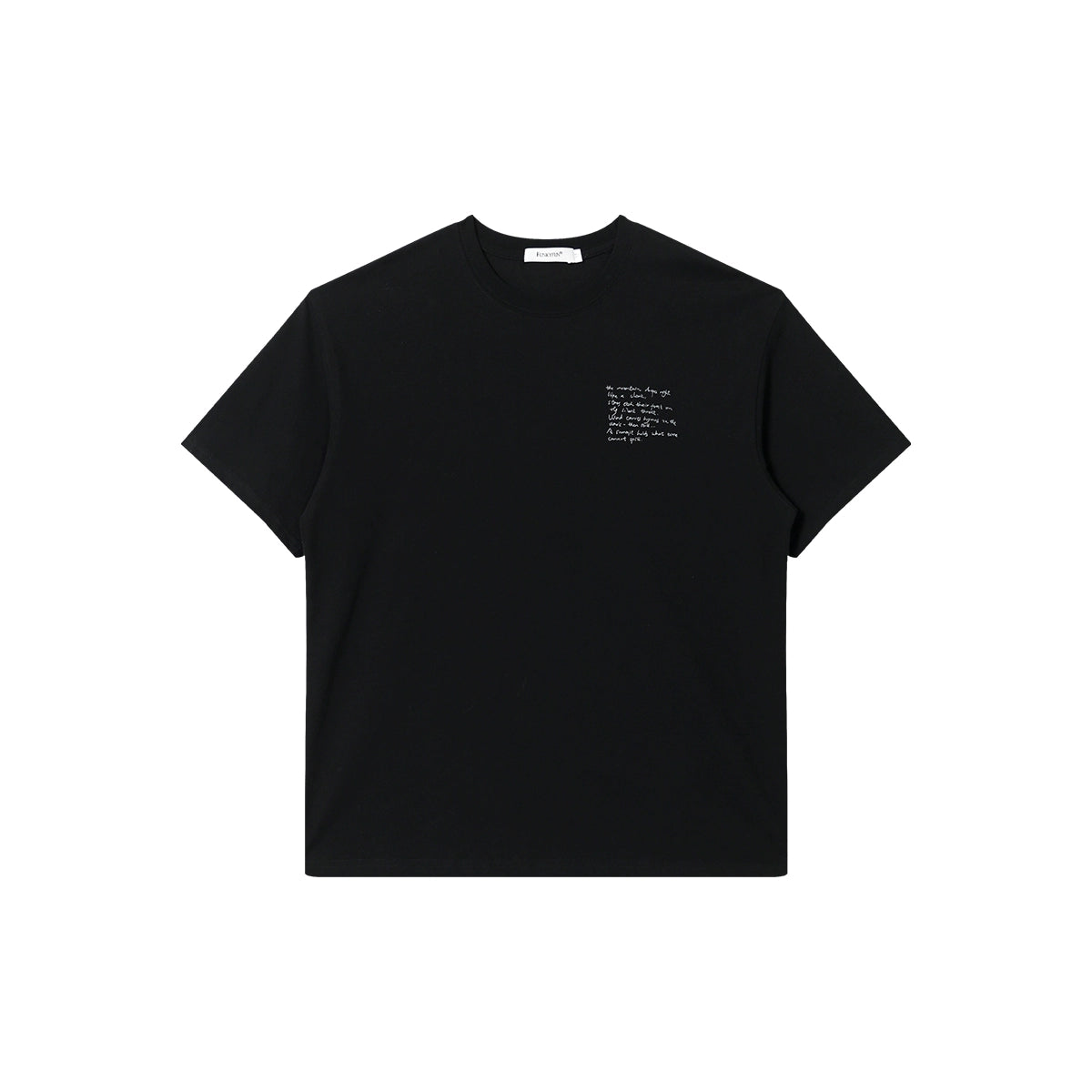 FUNKYFUN Digital Printing Plant Slogan Loose Tee