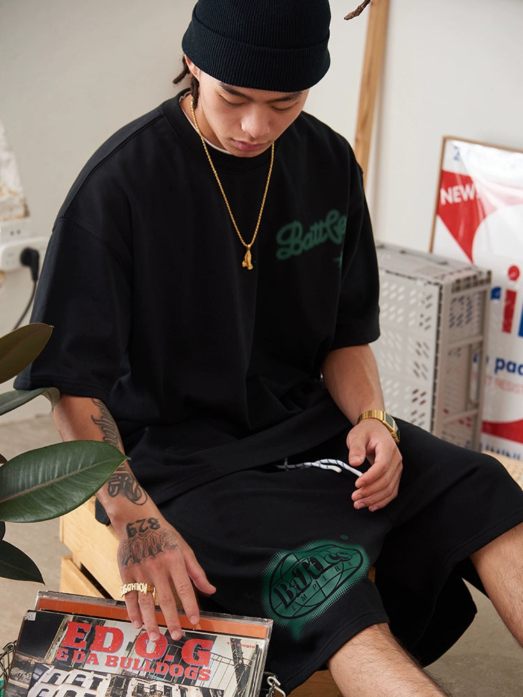 Battles Terry Print Suit Shorts