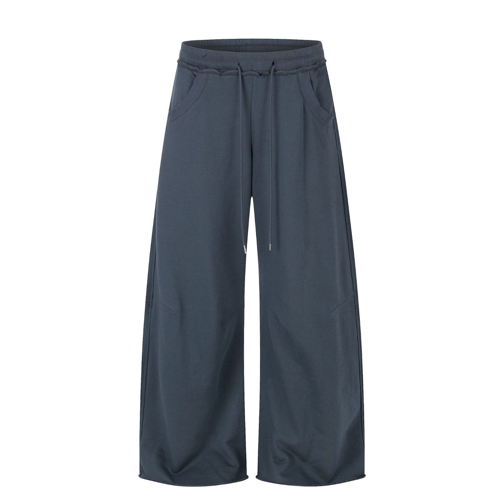 11KN Casual Straight Letter Printed Sweatpants