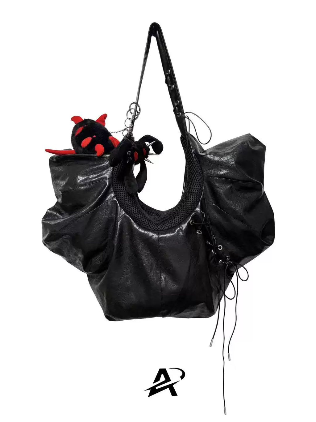 Antiphase Punk Cloud Shape Large Capacity Underarm Bag