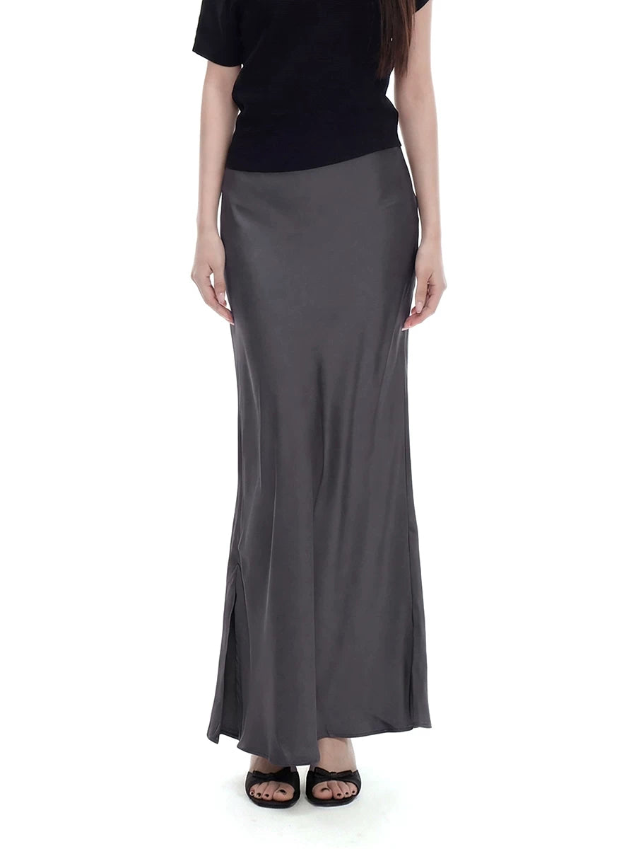WITHMIN Slim and Thin Temperament Skirt