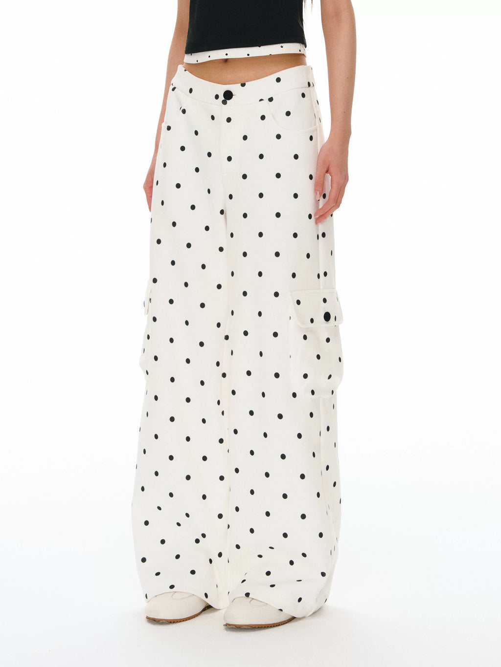 Ariseism Polka-dot Slacks