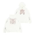 GRAF Rib Embroidered Versatile Double Hooded Sweater