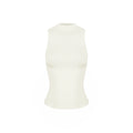 Jim Kennet Semi-turtleneck Sleeveless Slim Fit Stretch Vest