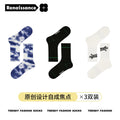 Renaissance Tie Dye Anti-Bacteria Socks 3pcs