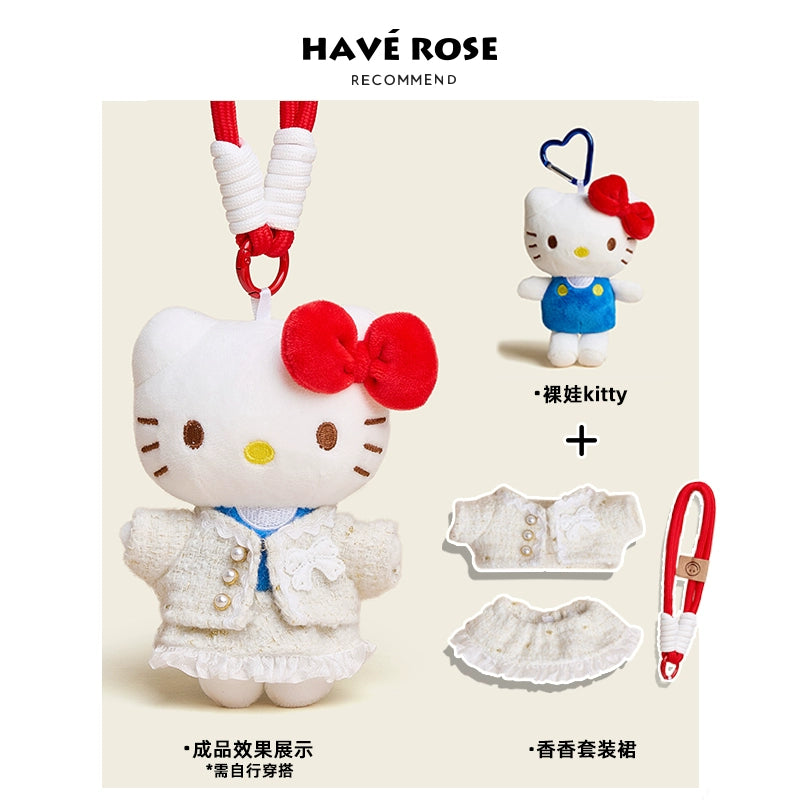 HAVEROSE Hellokitty Cute Girl Heart Pendant