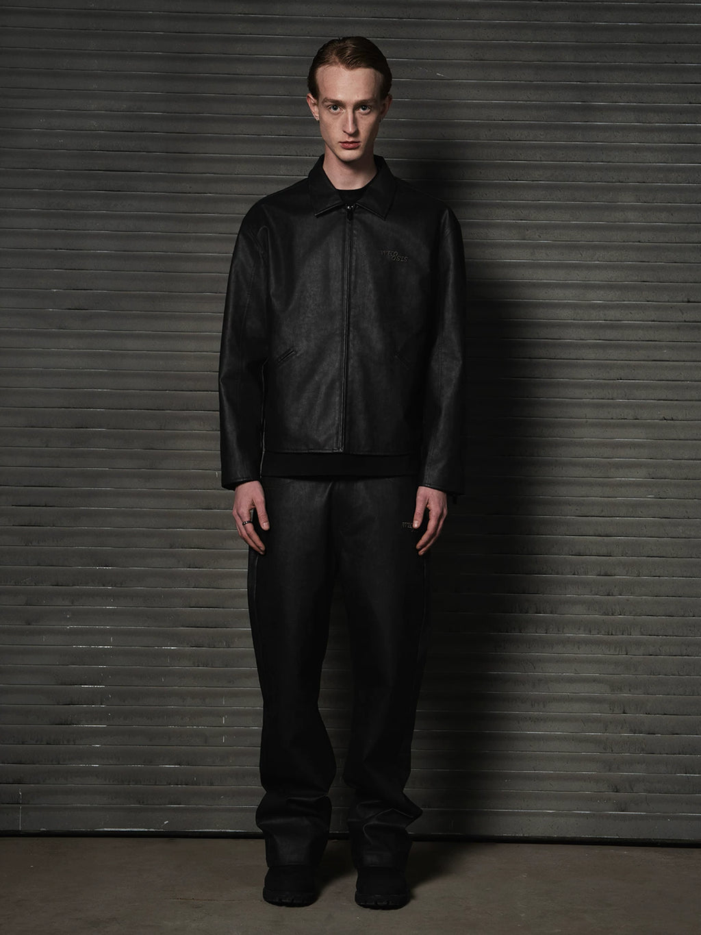 WHOOSIS Versatile Casual Leather Pants