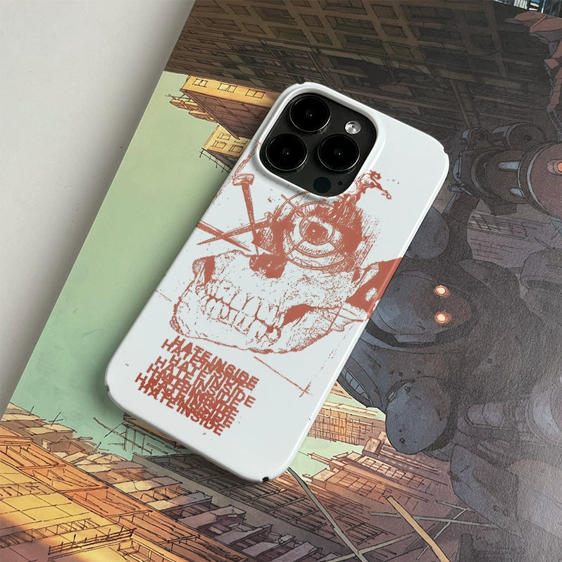 Skull graffiti PBCASE X OQ Iphone Case