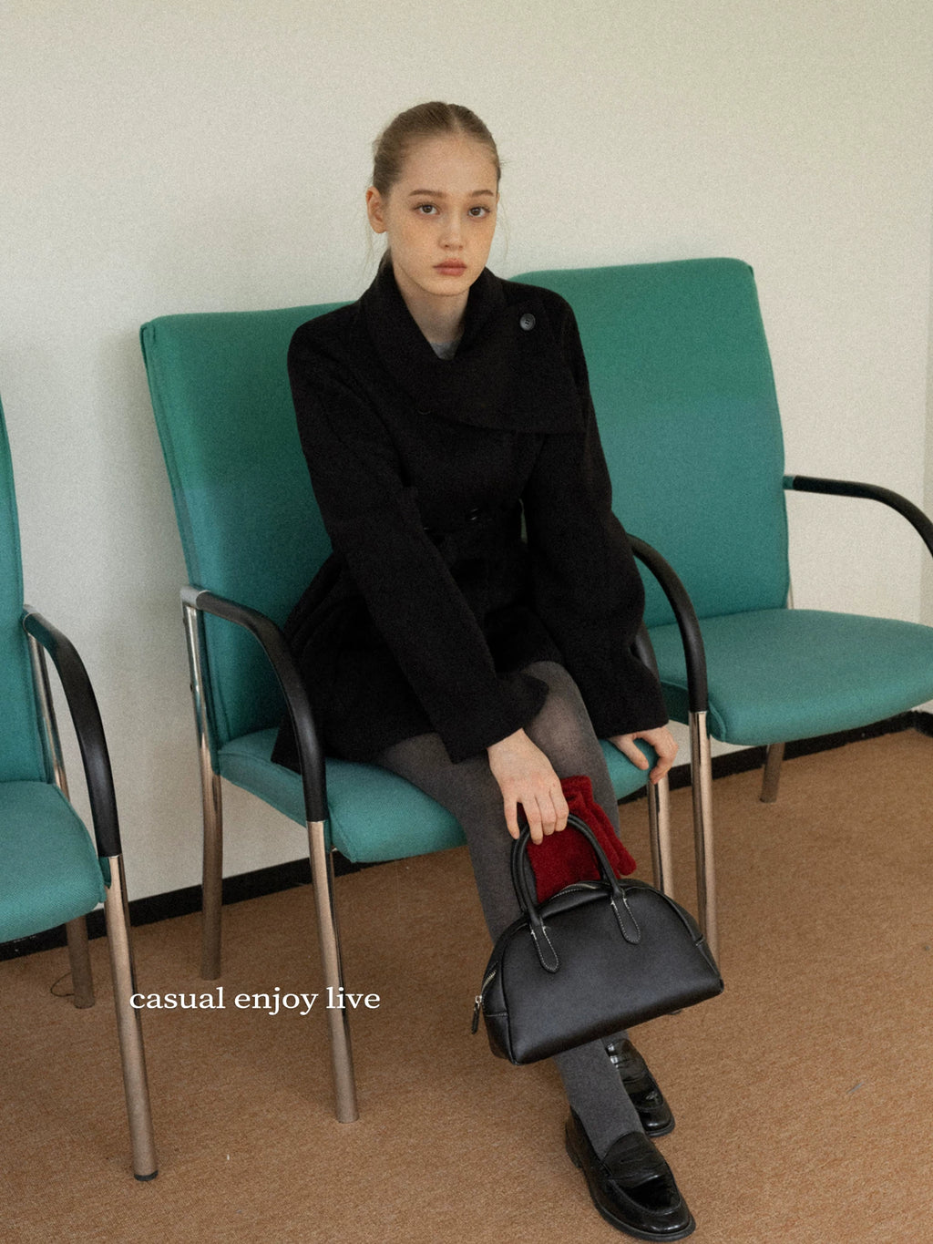 EGGKA Premium Double-breasted Tweed Jacket