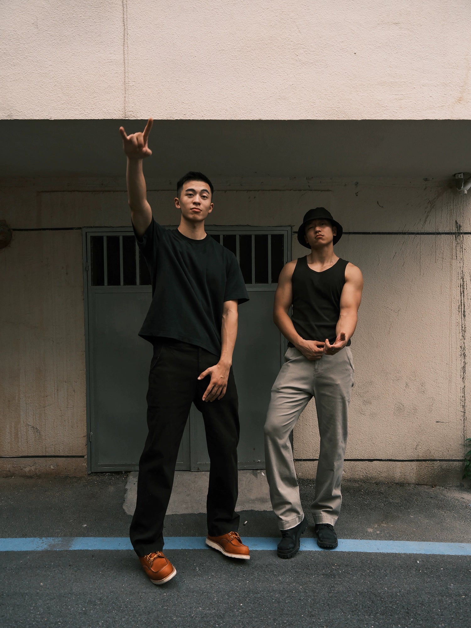 GTAL Casual Wear-resistant Straight Tube Old Jeans