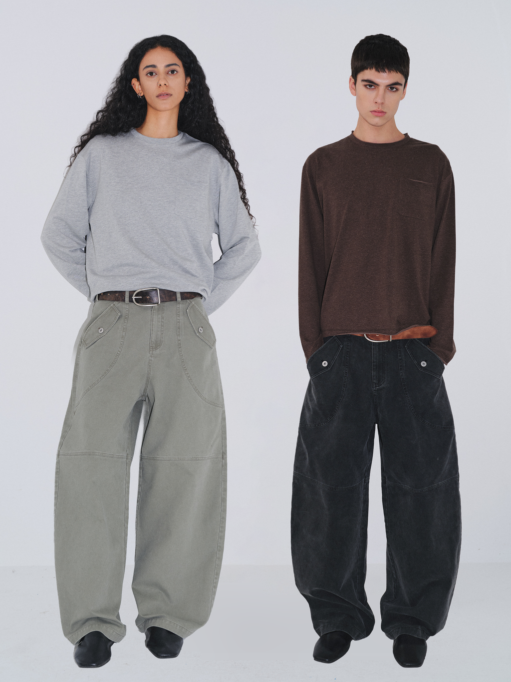 VLABMADE Fine Tencel Linen Cotton Blend Long Sleeve Base